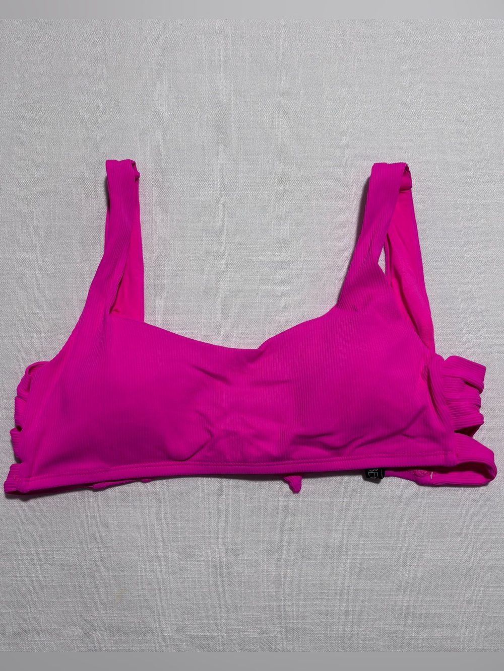 BECCA Hot Pink Bikini Top | Medium